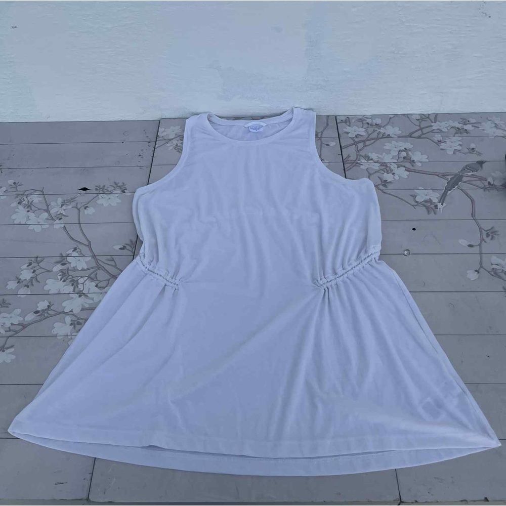 Athleta White Sleeveless Dress